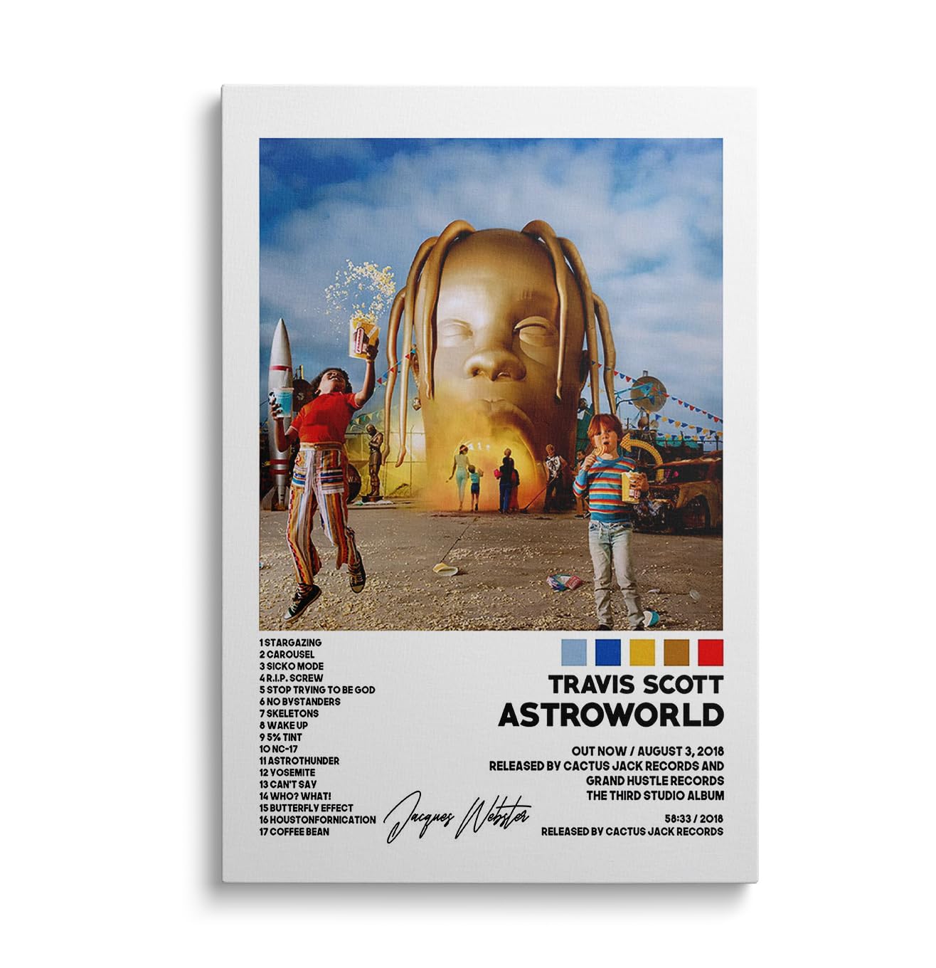 Amazon.co.jp: Travis Scott ミュージックポスター ウォールデコ 音楽